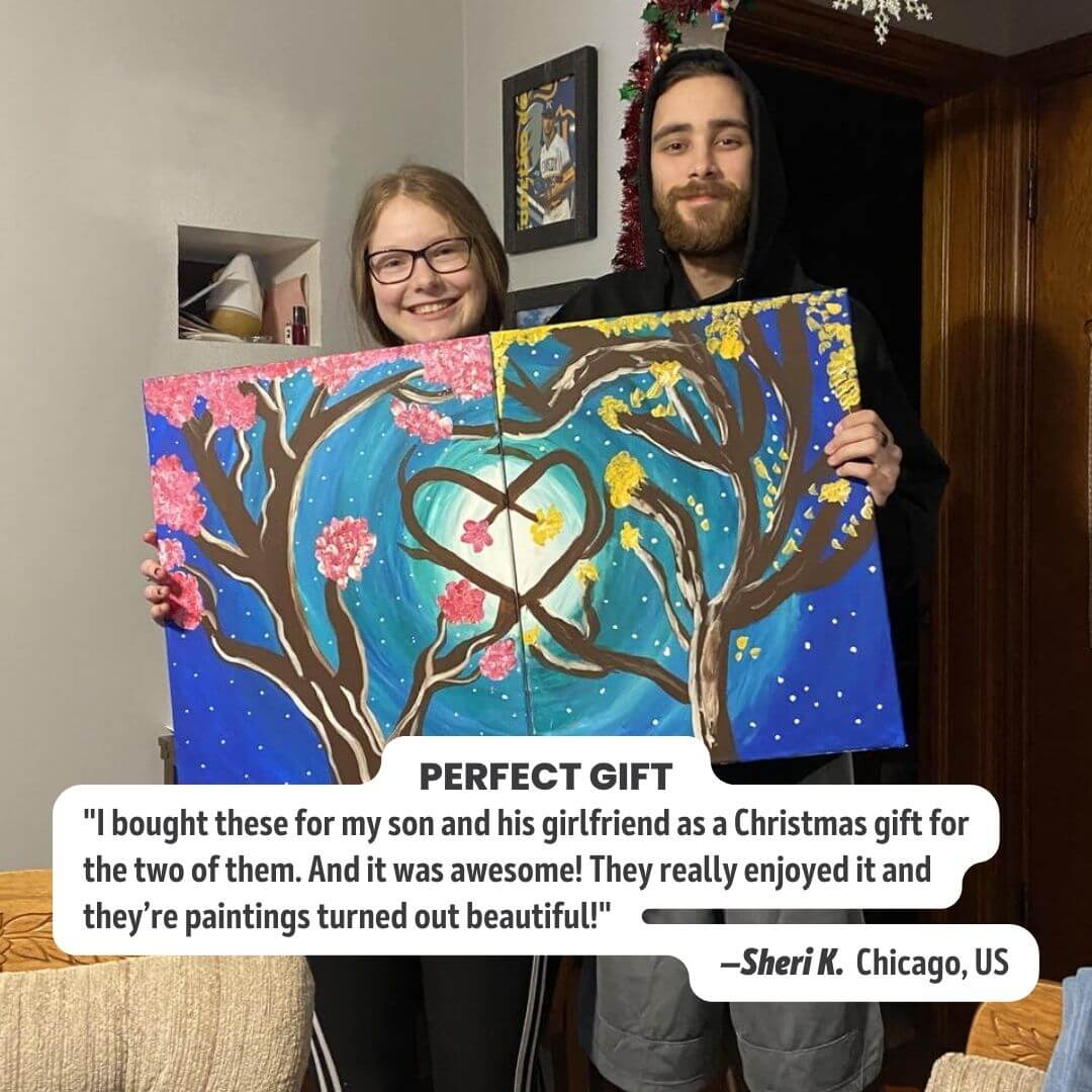 Creative Date Night Painting Set
