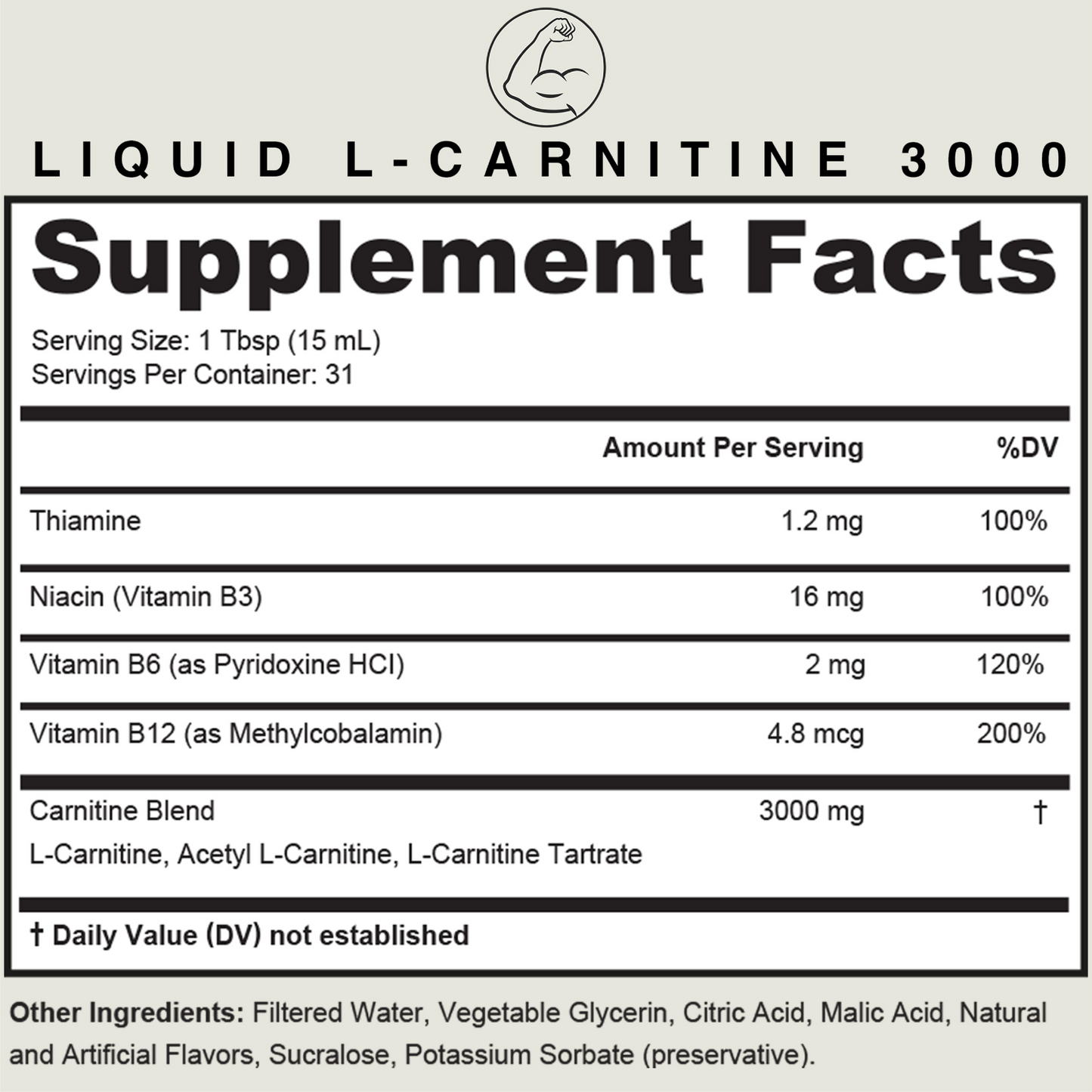 Carnitine 3000 Liquid