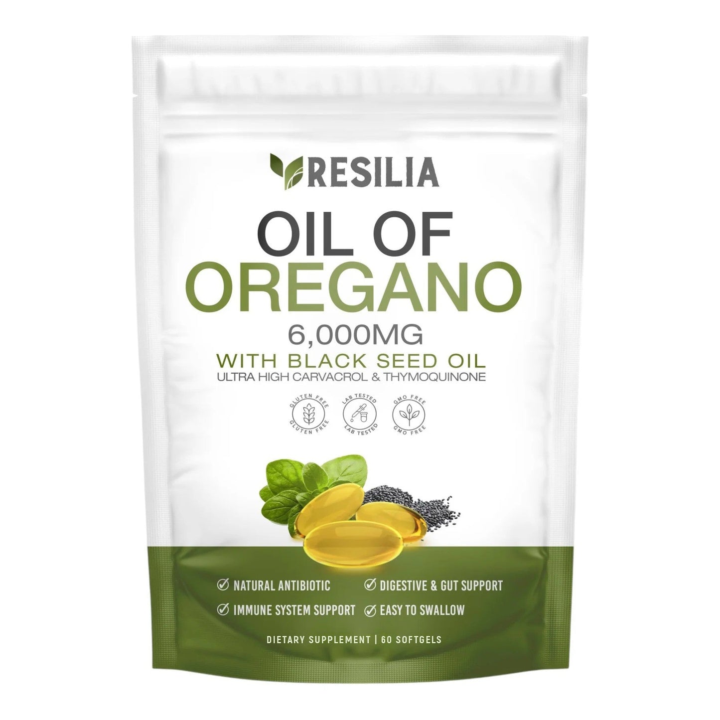 Oregano & Black Seed Softgels